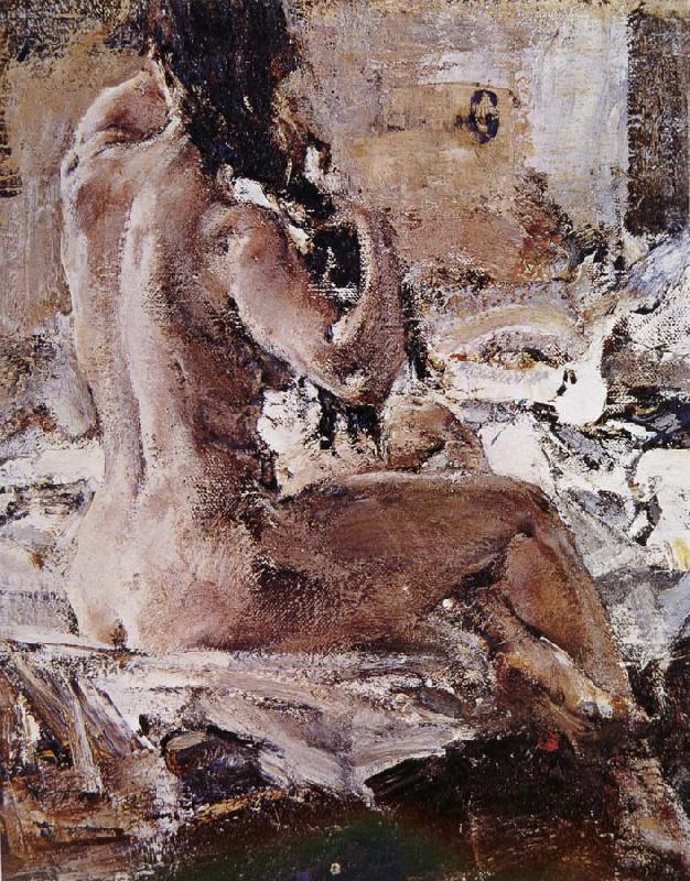 Back Nude, Nikolay Fechin